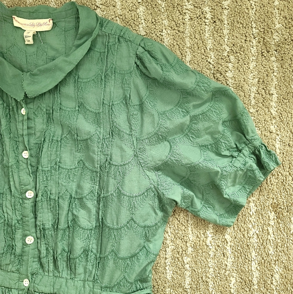 Anthropologie midi dress